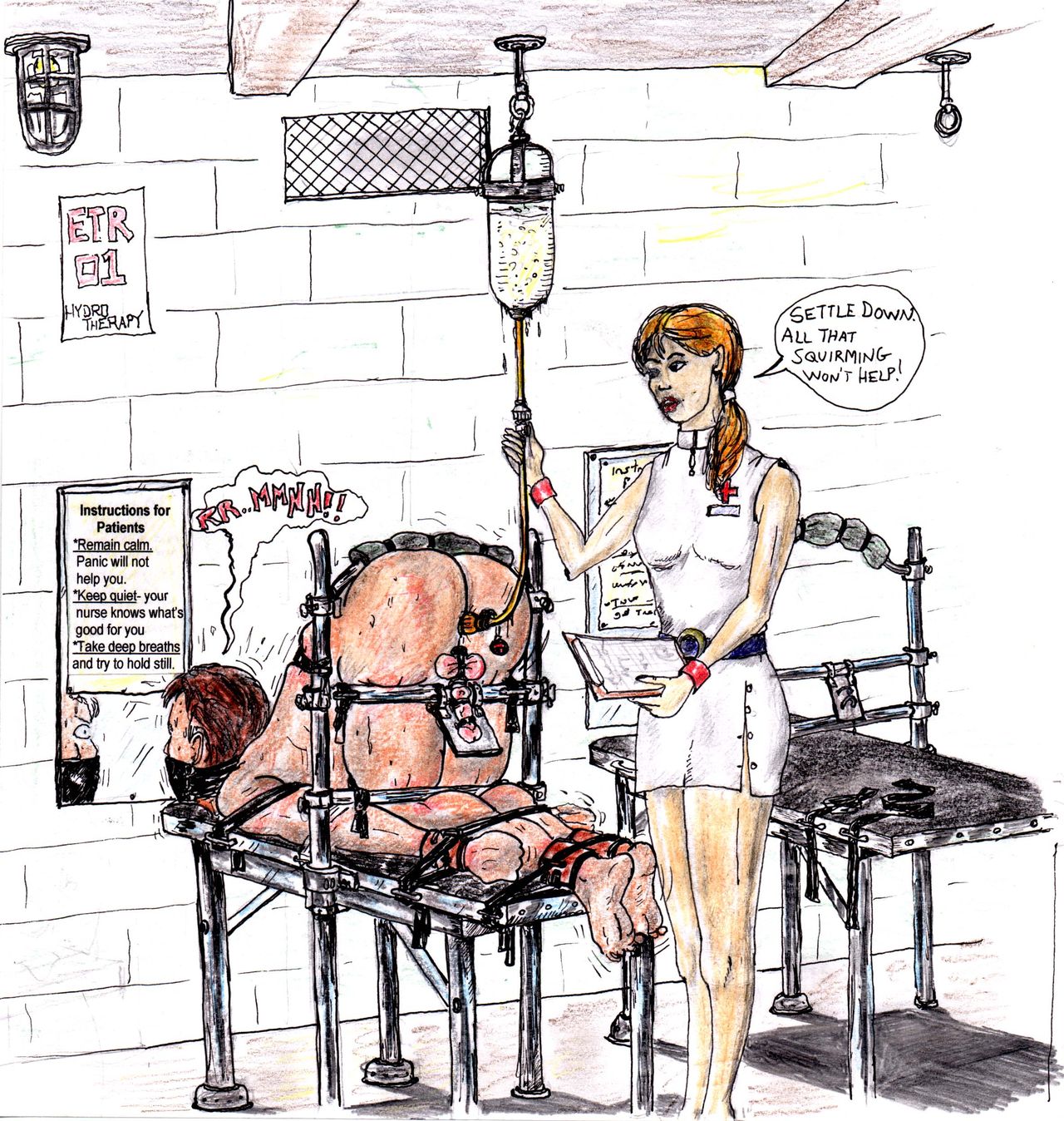 Augustine Femdom Enema And Torture Artwork Page Comic Porn Xxx