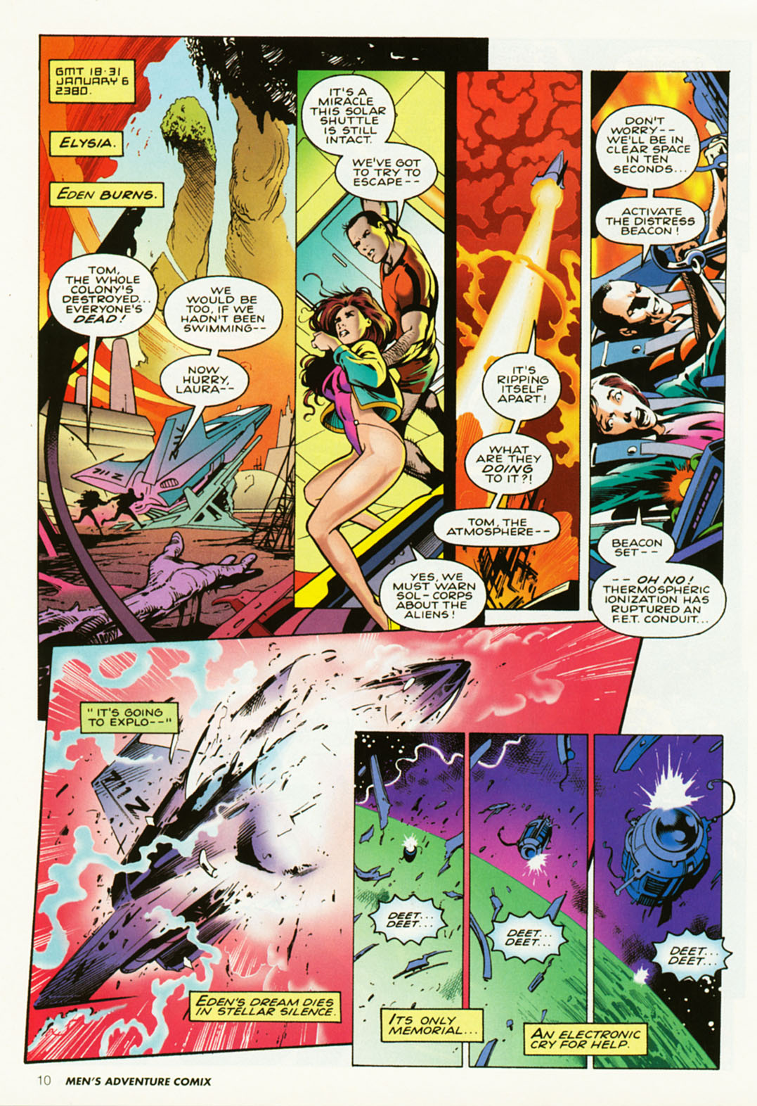 Penthouse Mens Adventure Comix #07 page 10 full
