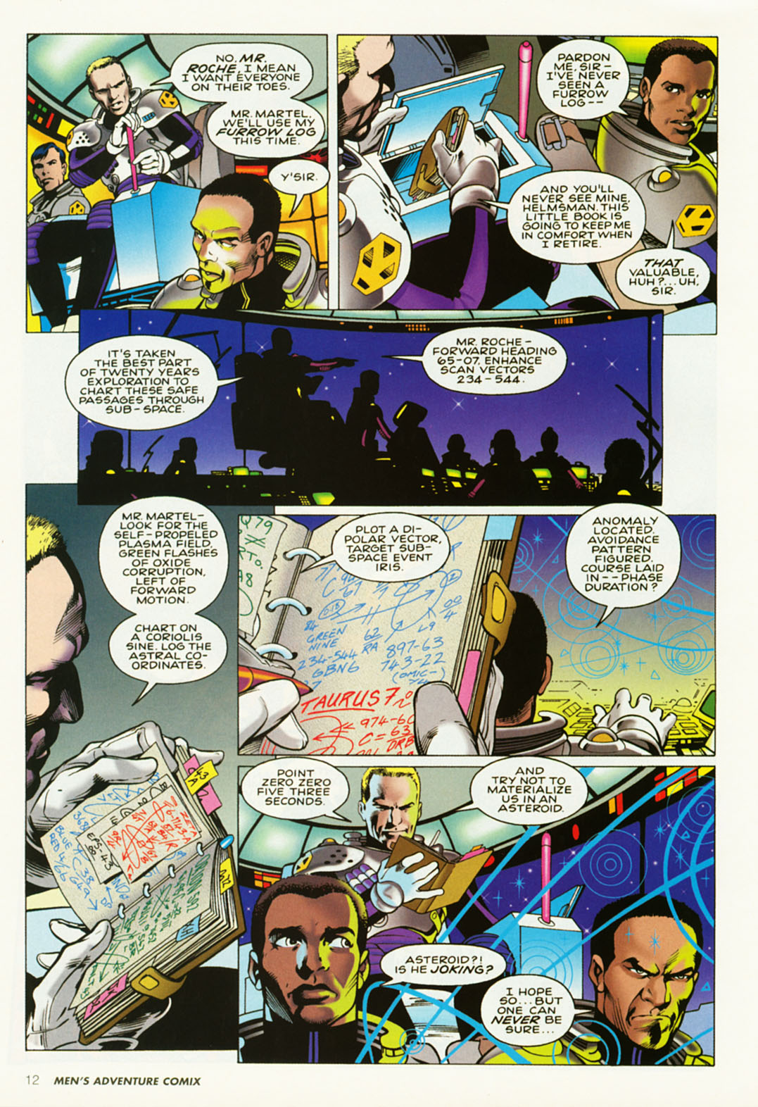 Penthouse Mens Adventure Comix #07 page 12 full