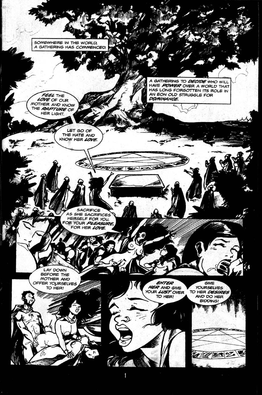 La Blue Girl - Volume #3 page 3 full