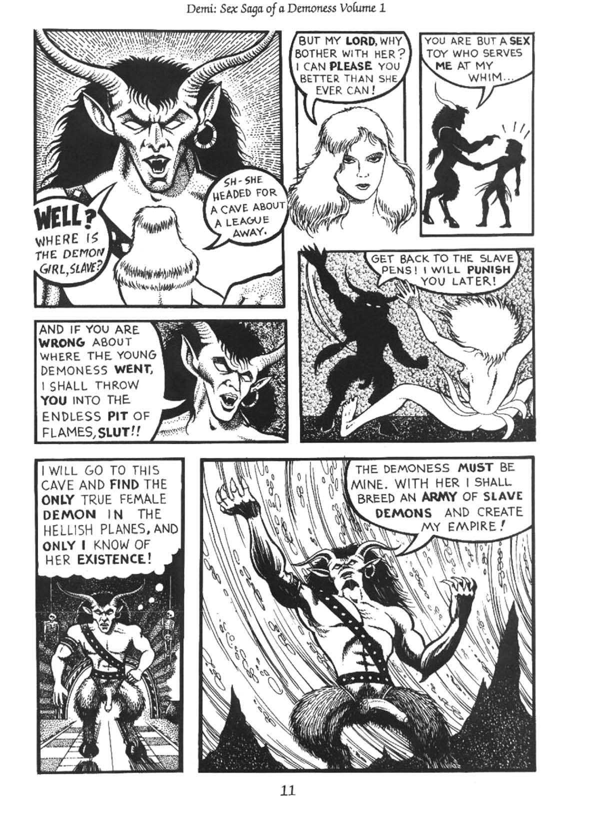 Demi: Erotic Saga of a Demoness - Volume #1 page 11 full