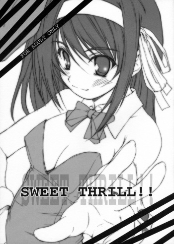 (SC35) [Singing-DOG (Nishizaki Eimu)] SWEET THRILL!! (Suzumiya Haruhi no Yuuutsu) cover