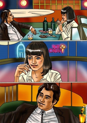 [Sinful Comics] Pulp Fiction cover