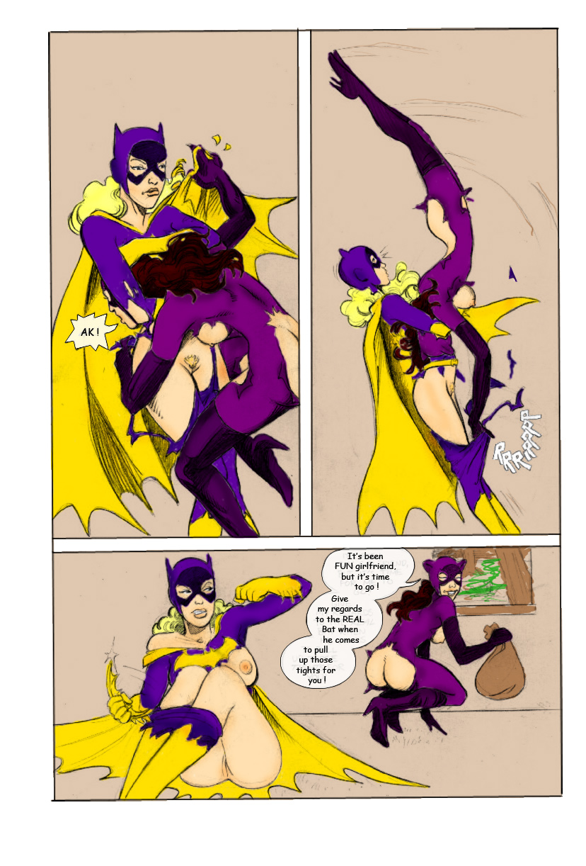 Batgirl VS Catwoman page 6 full