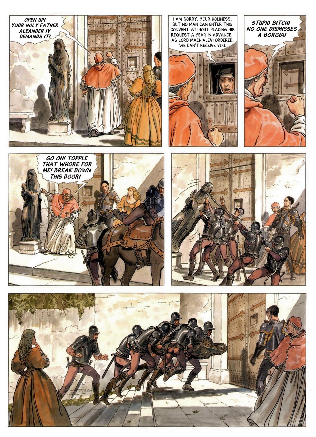Borgia #3 - The Flames of the Pyre page 11 full