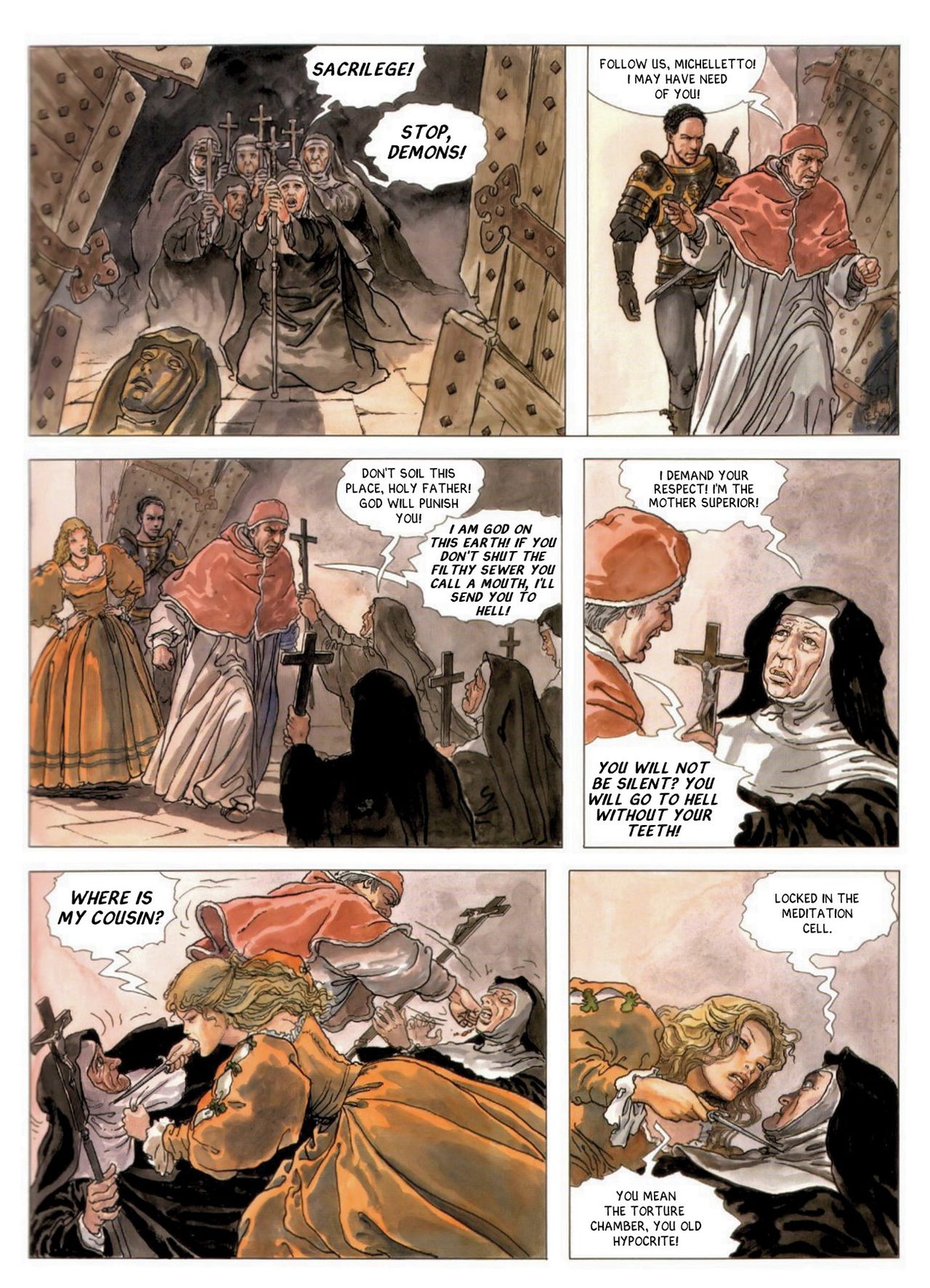 Borgia #3 - The Flames of the Pyre page 12 full