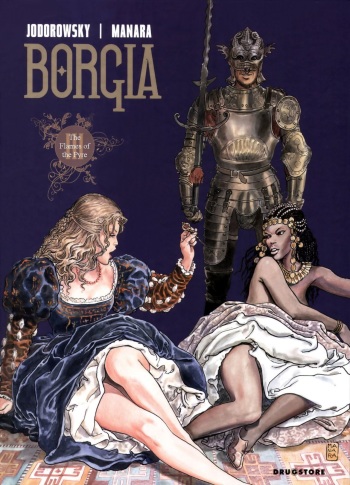 [Alejandro Jodorowsky & Milo Manara] Borgia #3 - The Flames of the Pyre [English] cover