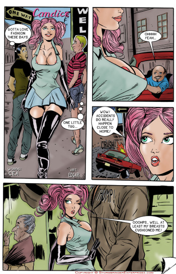 (The Erotic Adventures of Candice) ch02. Lion His Way Into Her Panties cover
