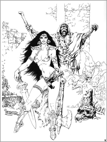 Heroic fantasy cover