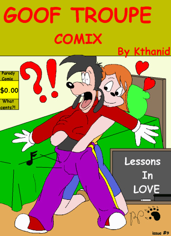 [Kthanid] Goof Troupe Comix #9: Lessons in Love (Goof Troop) cover