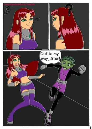 [Scorpia] Robin's Punishment (Teen Titans) cover