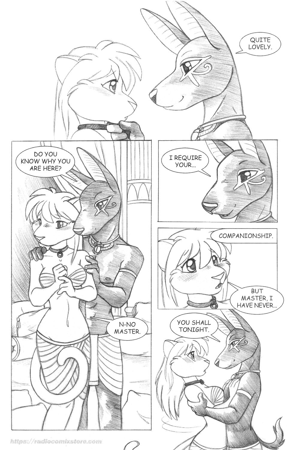 Anubis - Dark Desire #4 page 5 full