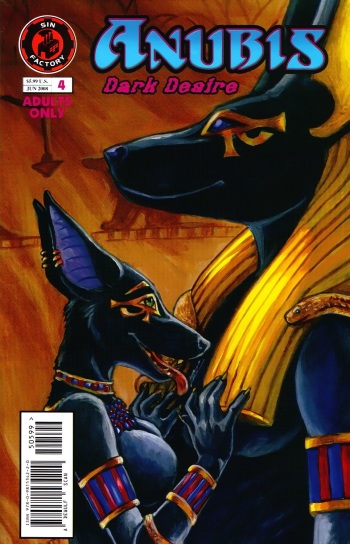 Anubis - Dark Desire #4 cover