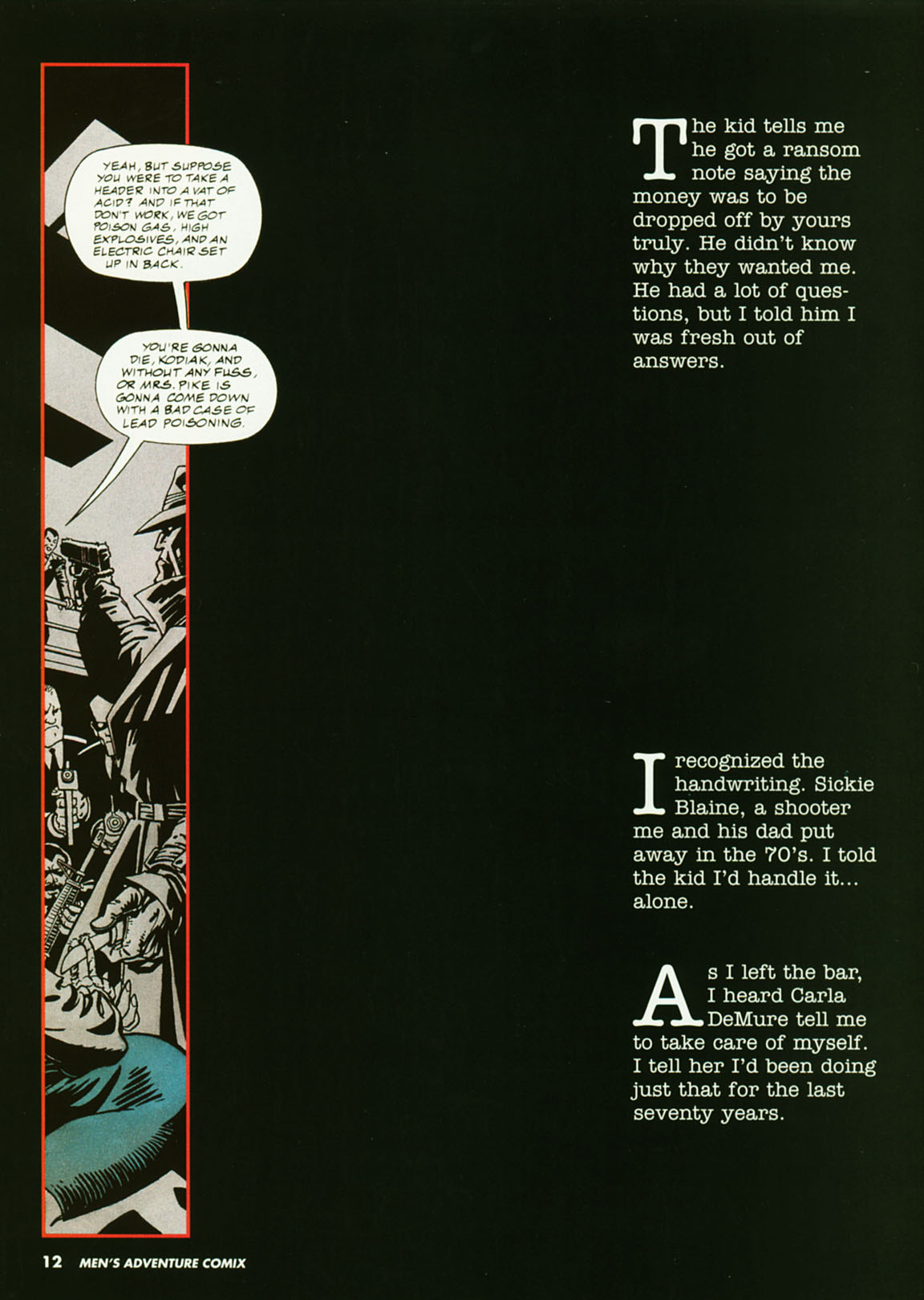 Penthouse Mens Adventure Comix #3 page 11 full