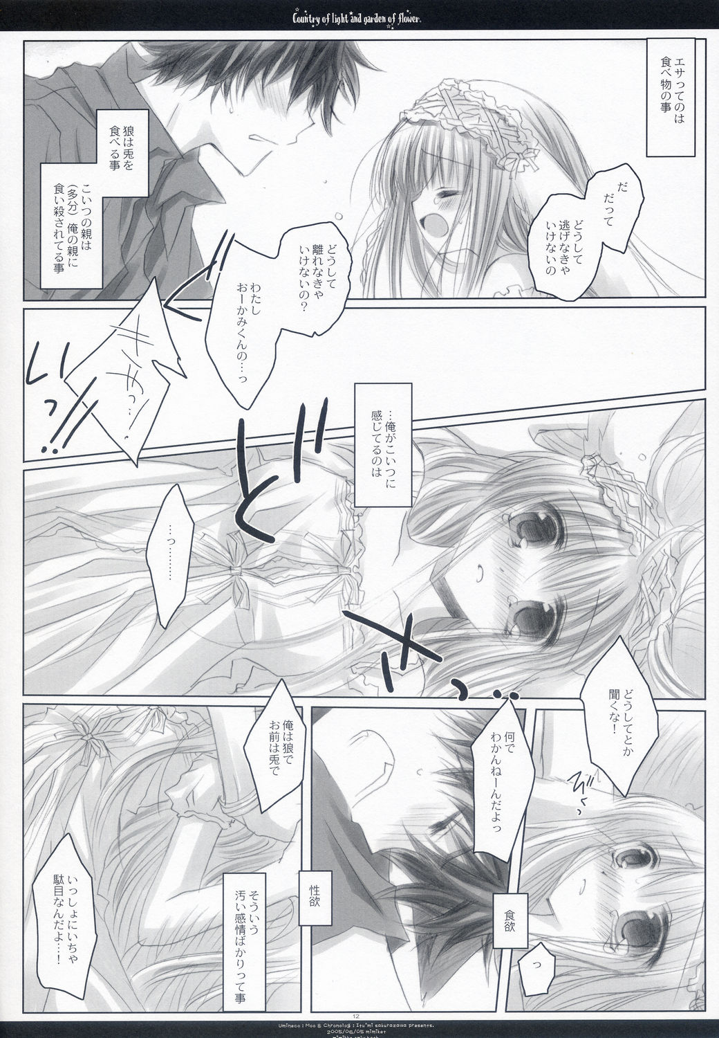 Country of light and garden of flower page 11 full