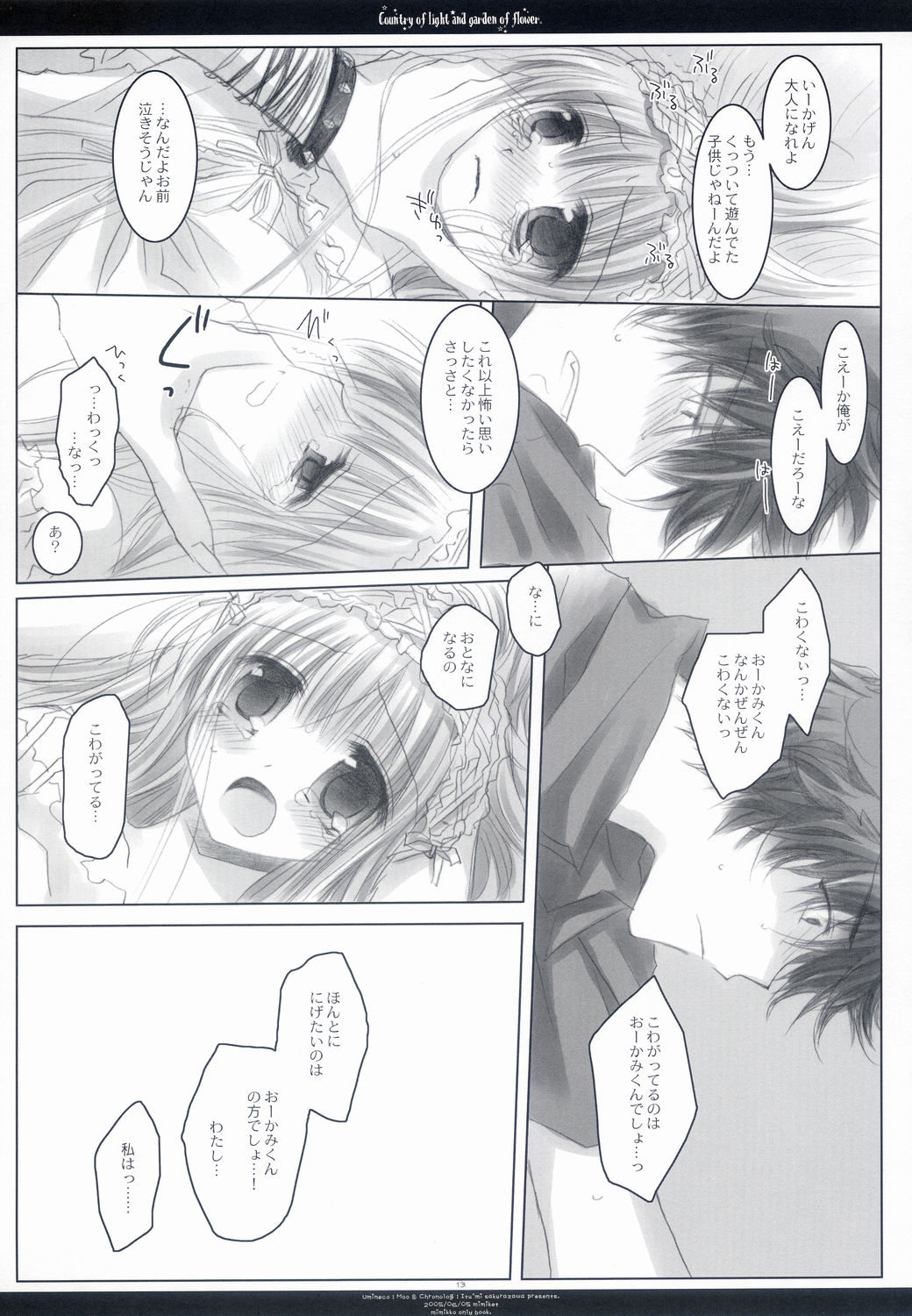 Country of light and garden of flower page 12 full