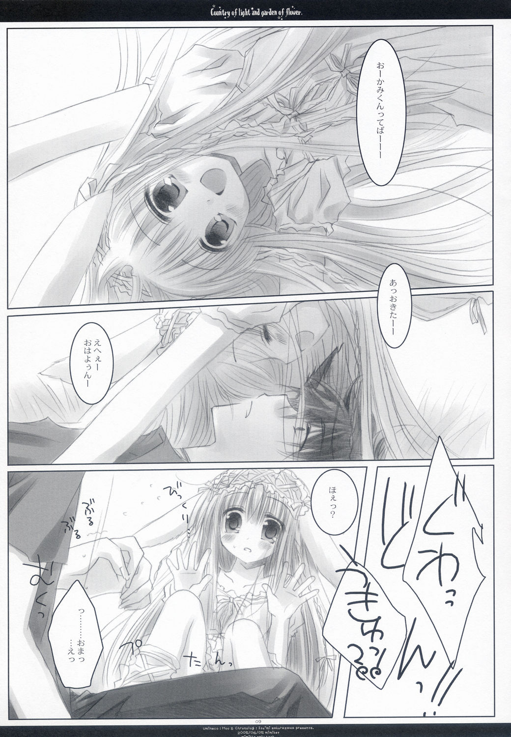 Country of light and garden of flower page 8 full