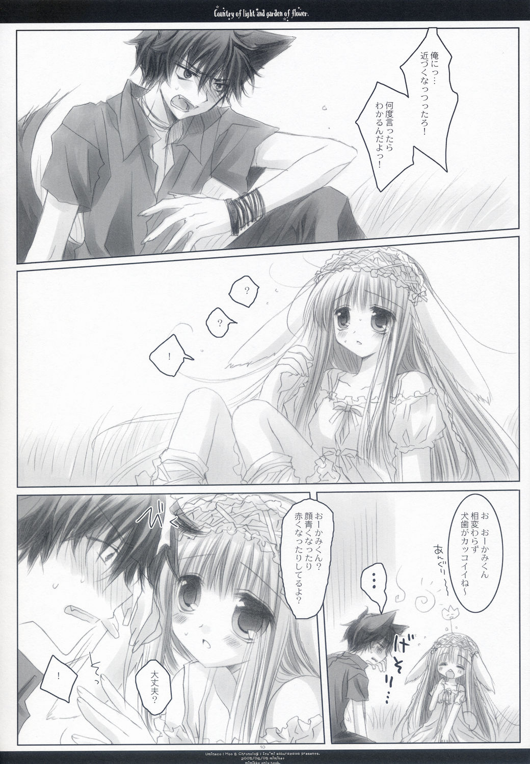 Country of light and garden of flower page 9 full