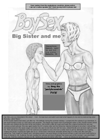 [Pantyhoseweirdo] BoySex: Big Sister and Me cover