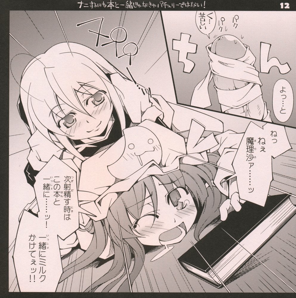 Garlic Koumakan Mega Black Label "Watashi to Marisa by Patchouli Knowledge" page 11 full