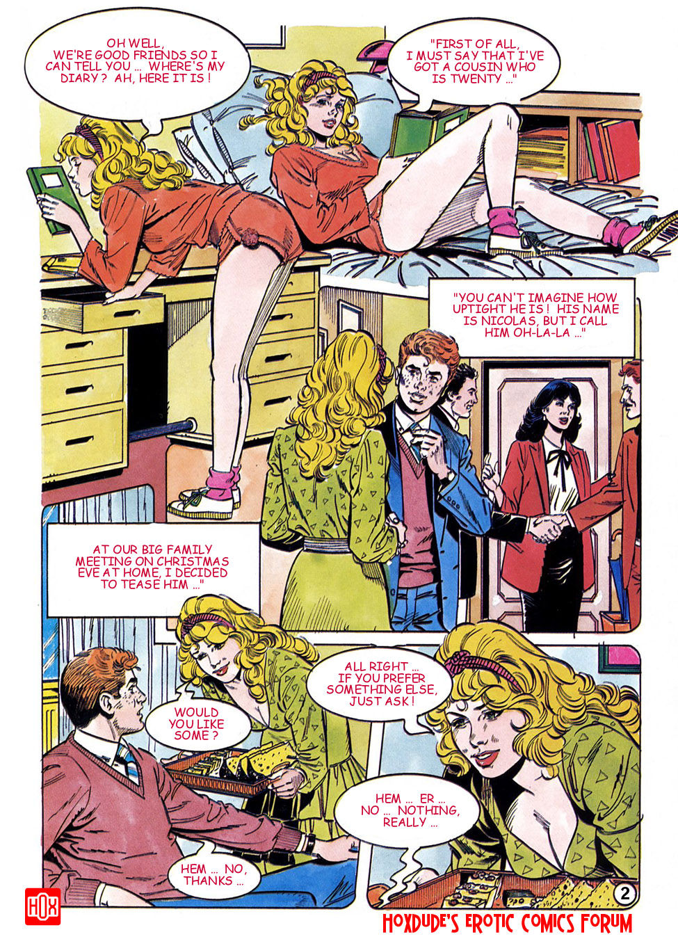 Merry Christmas Cousin! page 3 full