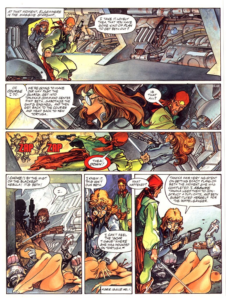Penthouse Comix #4: Bethlehem Steele 3 - Best of Both Worlds page 12 full