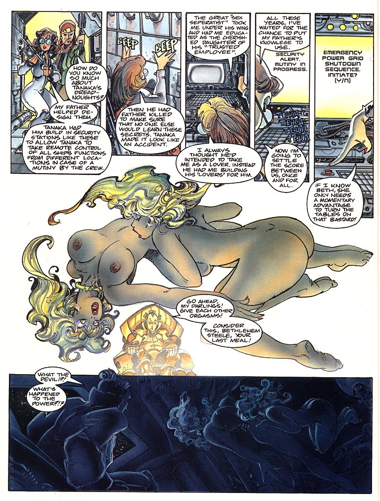 Penthouse Comix #4: Bethlehem Steele 3 - Best of Both Worlds page 8 full