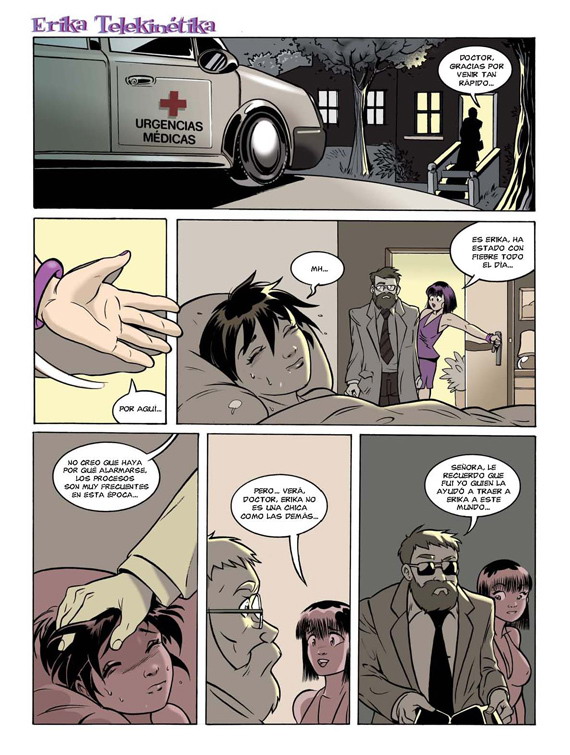 Erika Telekinetika #5 page 1 full