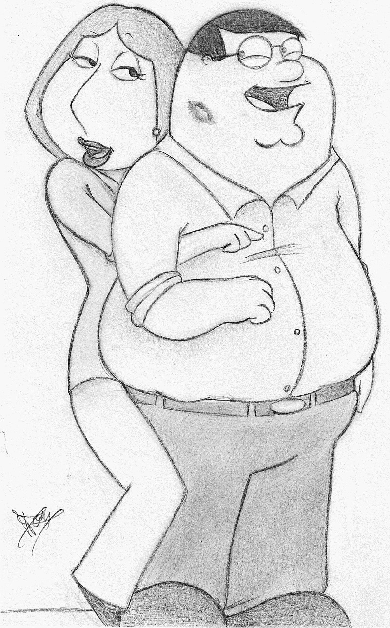 Kenshin-the-Wanderer's Family Guy Fanart page 1 full