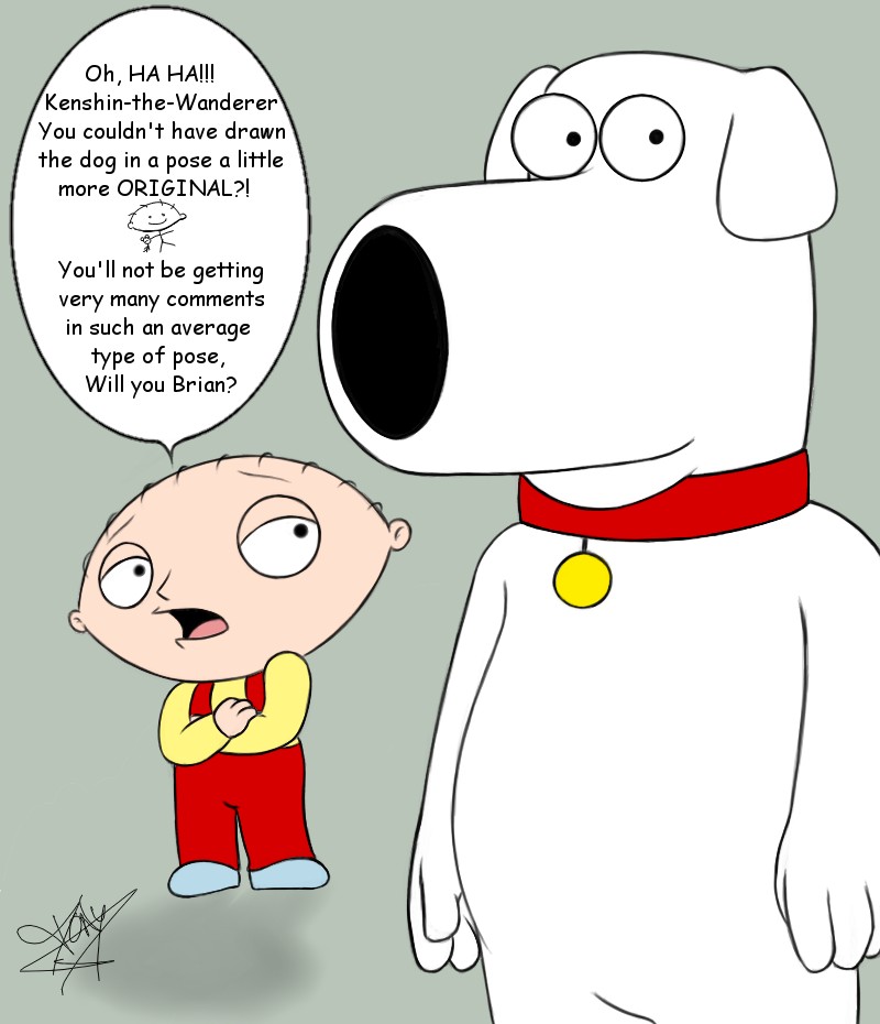 Kenshin-the-Wanderer's Family Guy Fanart page 5 full