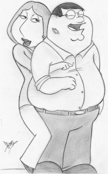 Kenshin-the-Wanderer's Family Guy Fanart cover