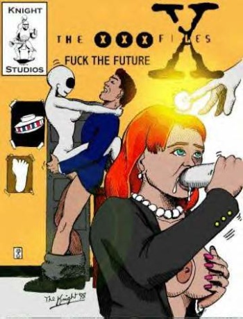 eclipse's cache - X-Files cover