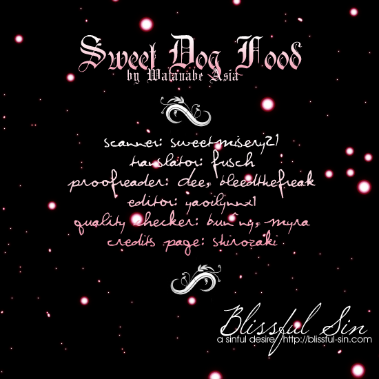 Sweet Dog Food page 1 full