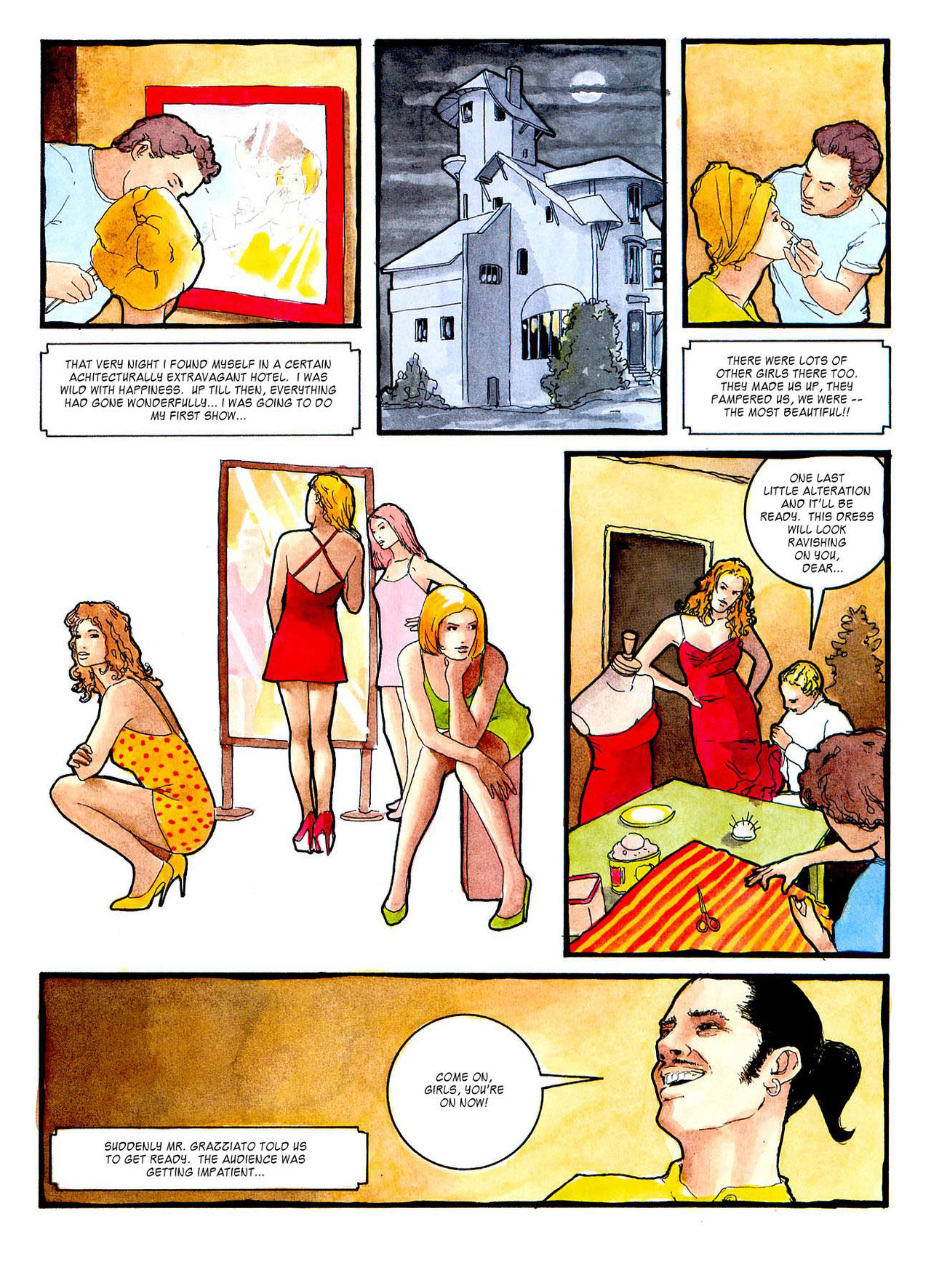 Private Diary of a Supermodel page 12 full