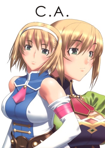 (C68) [Milk Hall (Kansuke)] C.A. (SoulCalibur) cover