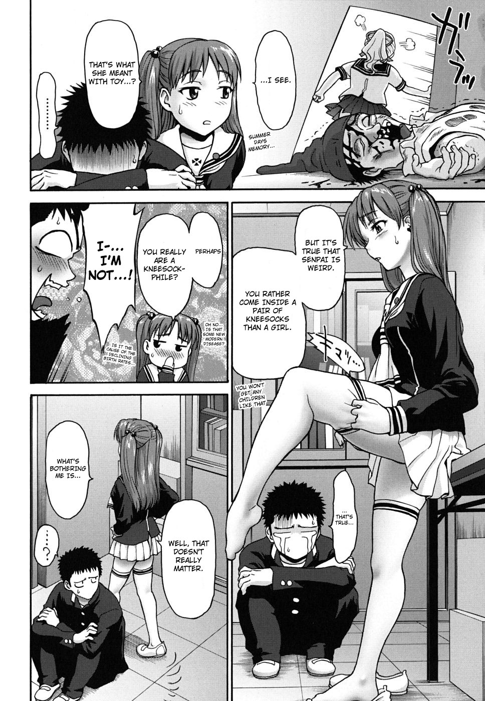 Kneesock Hallelujah Kouhen + after | Kneesock Hallelujah 2 + After page 5 full