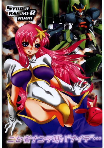 [STUDIO HAMMER ROCK (Itadaki Choujo)] Nise Mono Nante Ko Banai De...  (Gundam SEED DESTINY) cover