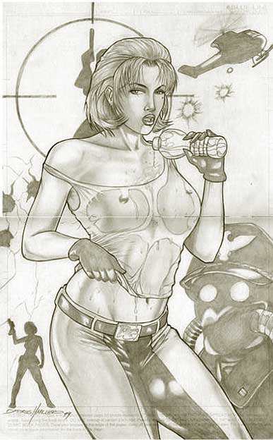 Big breasted drawings page 10 full