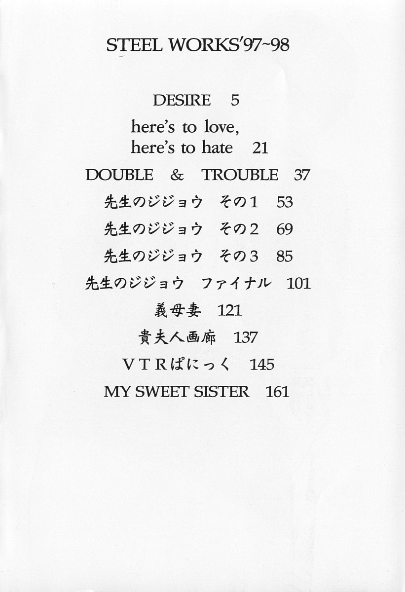 STEEL WORKS '97~'98 page 7 full
