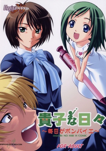 (C66) [OTOGIYA X-9 (Mizuki Haruto)] Takako na Hibi ~Mainichi ga Bonbaie~ (Midori no Hibi) [English] [SaHa] cover