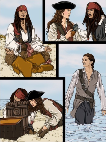[Sinful Comics] Pirates of the Caribbean cover