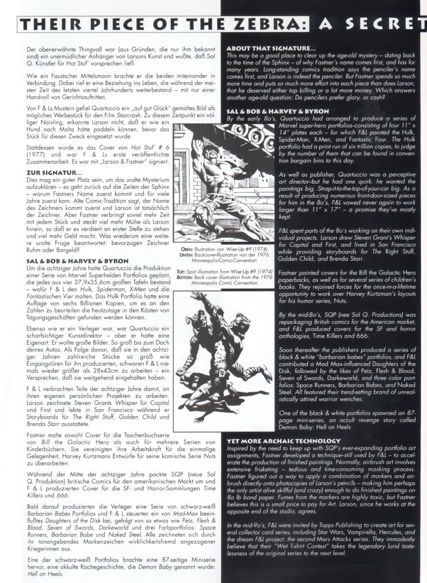 Art Fantastix 08 - The art of Fastner Larson page 6 full