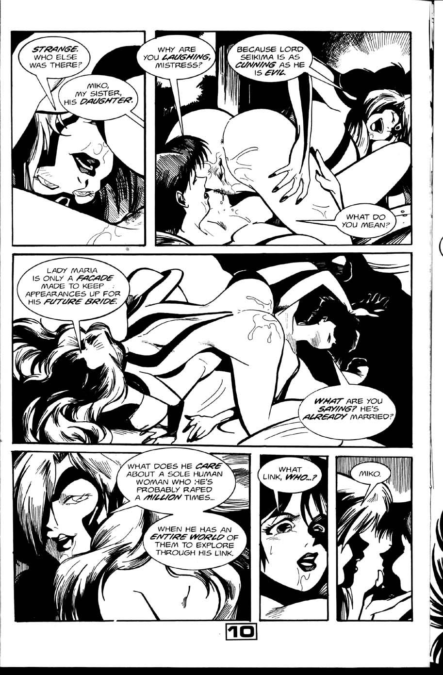 La Blue Girl - Volume #5 page 11 full