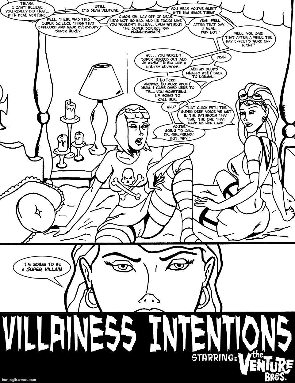 Villainess Intentions page 2 full