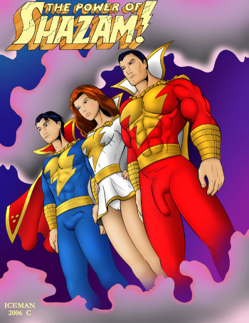 [Iceman Blue] The Power of Shazam cover