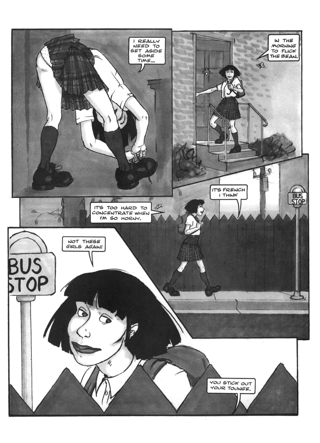 The Adventures of a Lesbian College High School Girl page 12 full