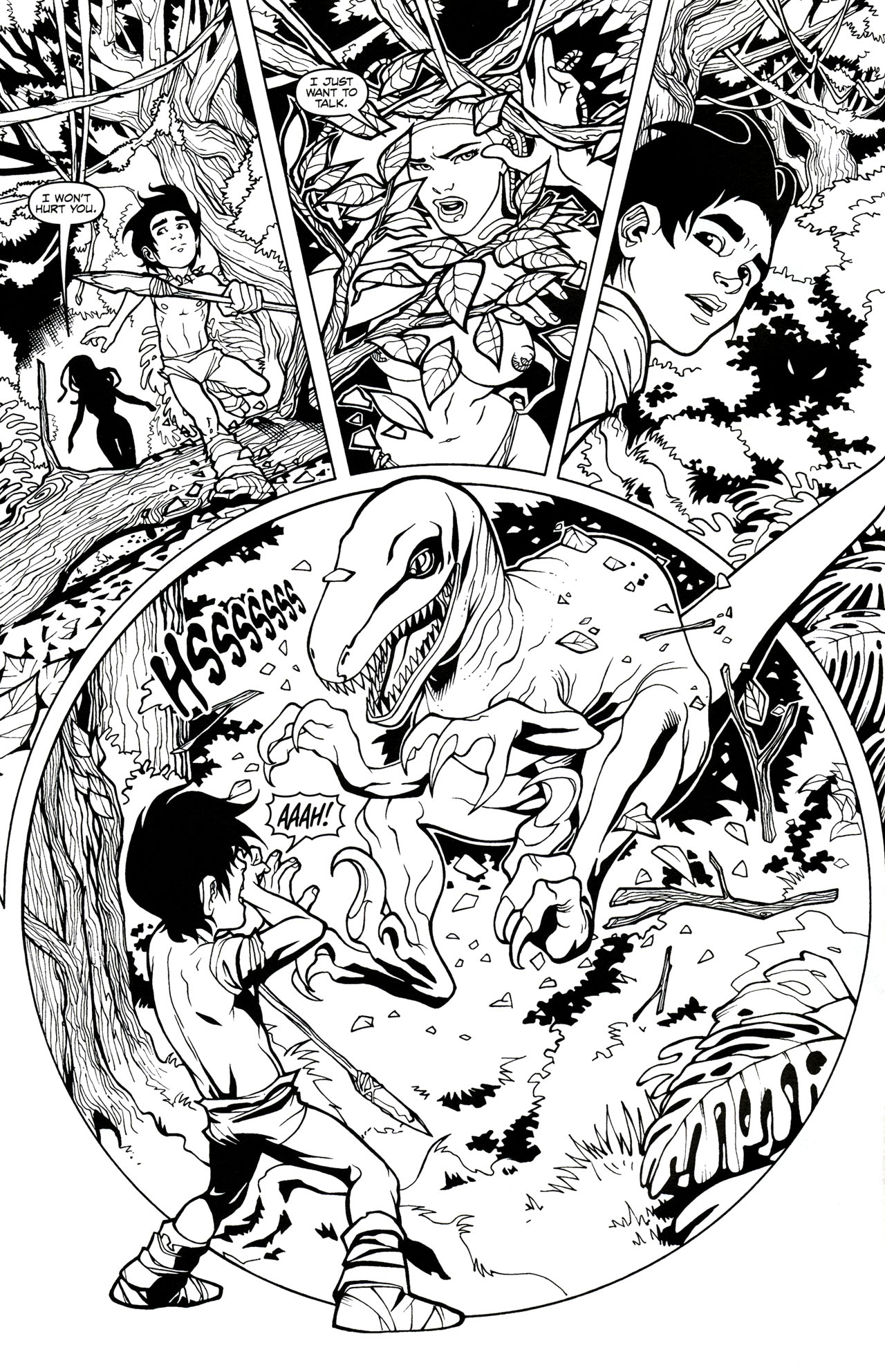 Jungle Fantasy Annual by Al Rio page 12 full