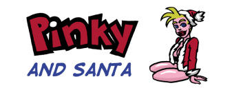 Pinky and Santa cover