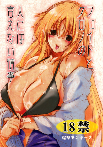 (C75) [Bakugeki Monkeys (Inugami Naoyuki)] Fate to Chrono no Hito ni wa Ienai Jouji (Mahou Shoujo Lyrical Nanoha) cover