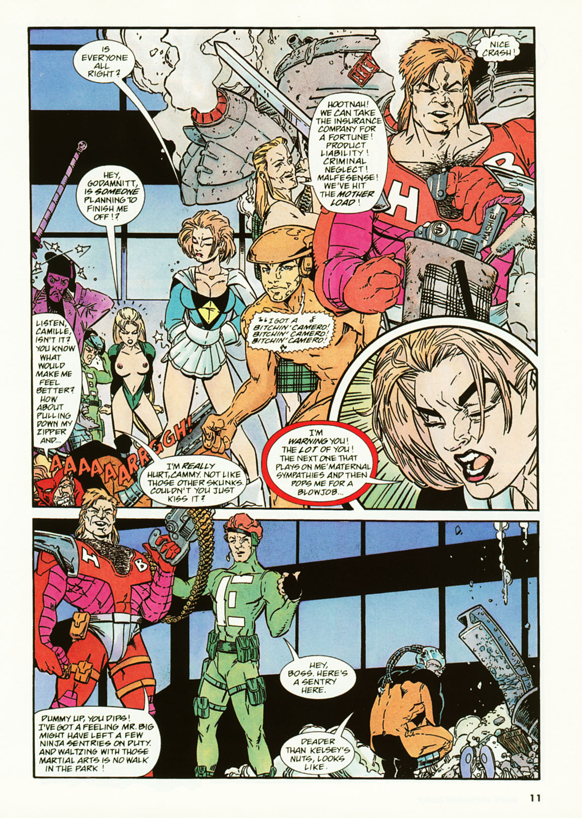 Penthouse Mens Adventure Comix #4 page 11 full